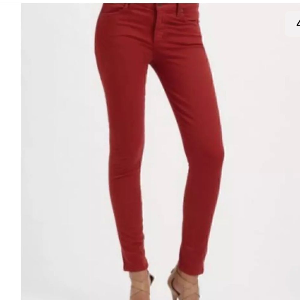 Citizens of Humanity Thompson Medium Rise Cropped Skinny rust jeans Brand New